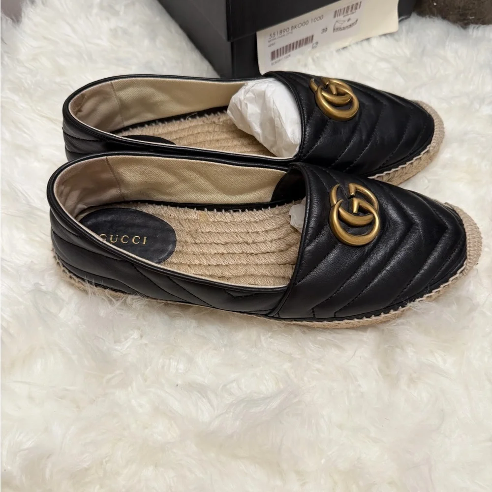 GUCCI Nappa Charlotte Mules